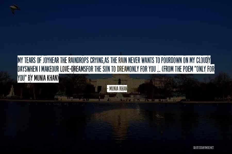 Poetry Quotes On Love Quotes By Munia Khan