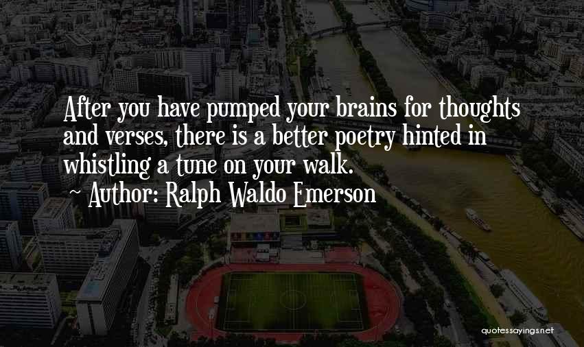 Poetry Writing Quotes By Ralph Waldo Emerson