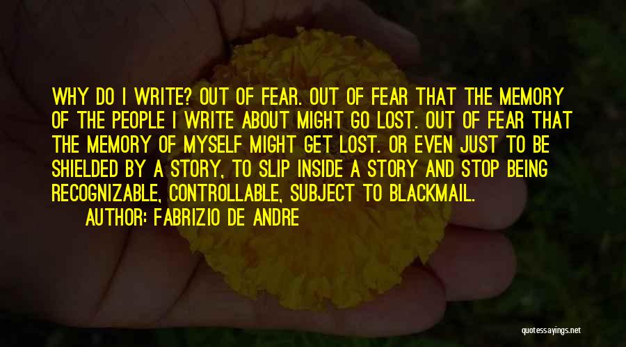 Poets Writing Quotes By Fabrizio De Andre