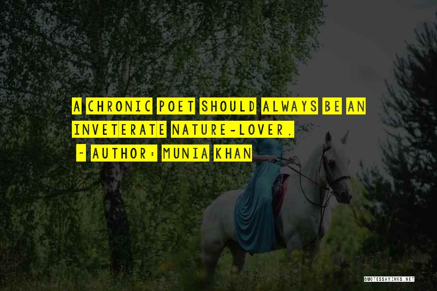 Poets Writing Quotes By Munia Khan