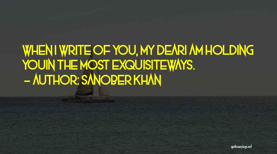 Poets Writing Quotes By Sanober Khan