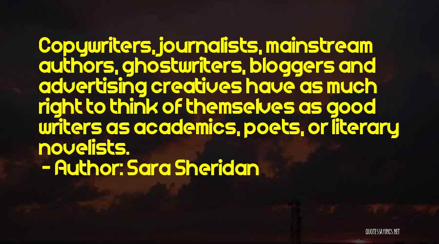 Poets Writing Quotes By Sara Sheridan