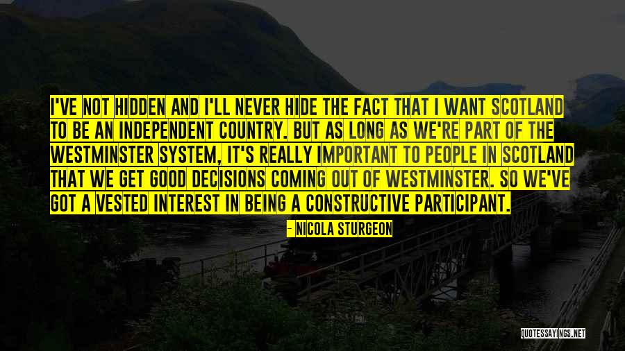 Poetware Quotes By Nicola Sturgeon Poetware Quotes By Nicola Sturgeon
