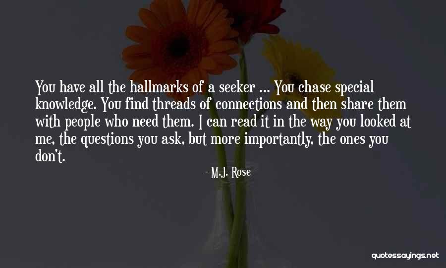 Pogatschen Quotes By M.J. Rose Pogatschen Quotes By M.J. Rose