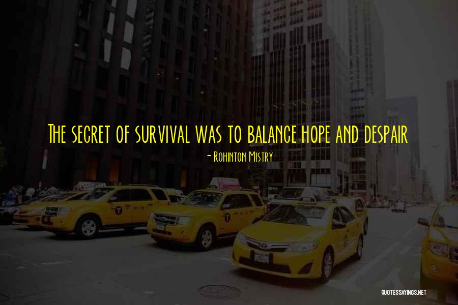 Pohlreich Rozvoz Quotes By Rohinton Mistry