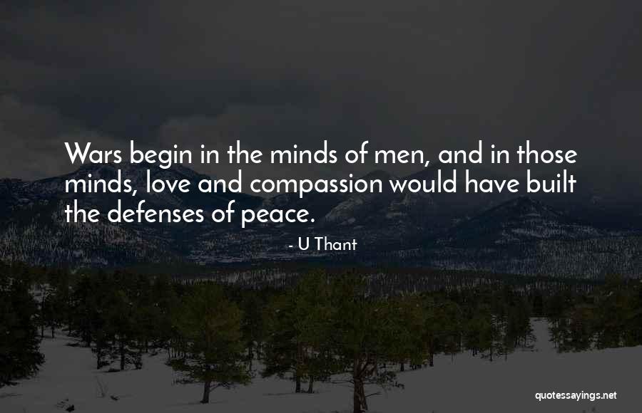 Poignard Quotes By U Thant