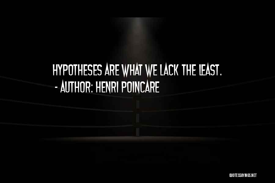 Poincare Quotes By Henri Poincare