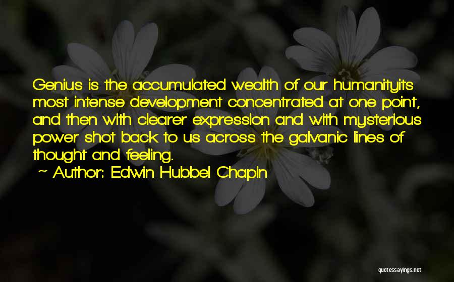 Point Across Quotes By Edwin Hubbel Chapin