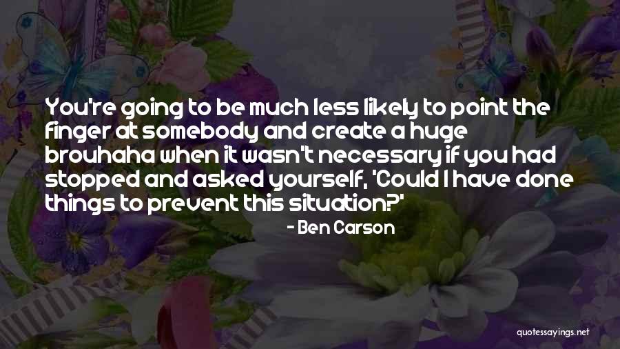 Point Finger Quotes By Ben Carson Point Finger Quotes By Ben Carson