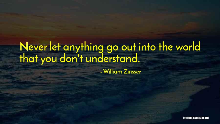 Point Like Particles Quotes By William Zinsser Point Like Particles Quotes By William Zinsser