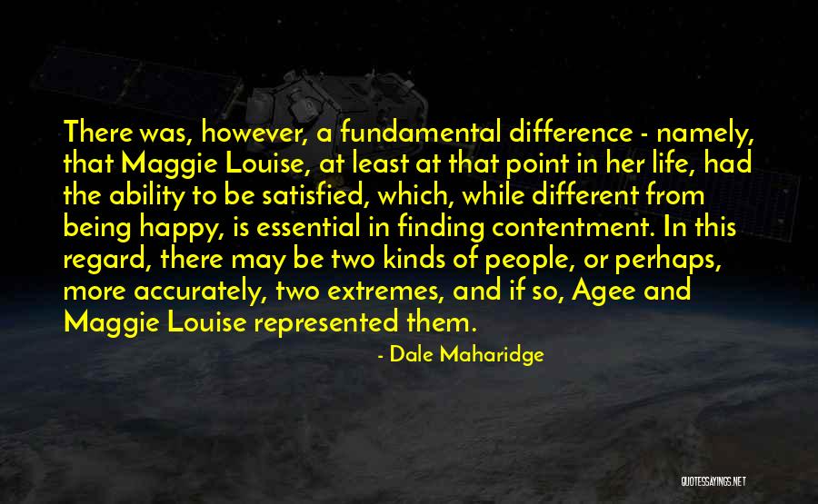 Point Of Difference Quotes By Dale Maharidge