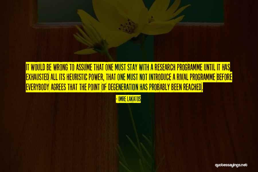 Point Of Power Quotes By Imre Lakatos Point Of Power Quotes By Imre Lakatos