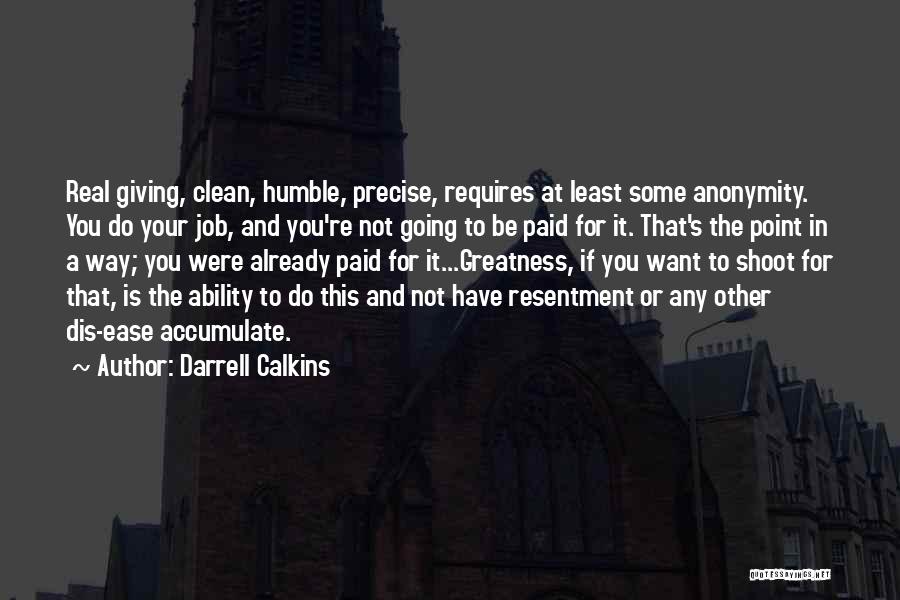 Point Of Retreat Quotes By Darrell Calkins