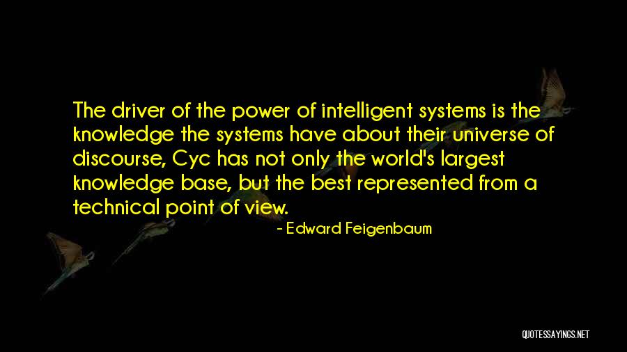 Point Of View Of The Universe Quotes By Edward Feigenbaum Point Of View Of The Universe Quotes By Edward Feigenbaum