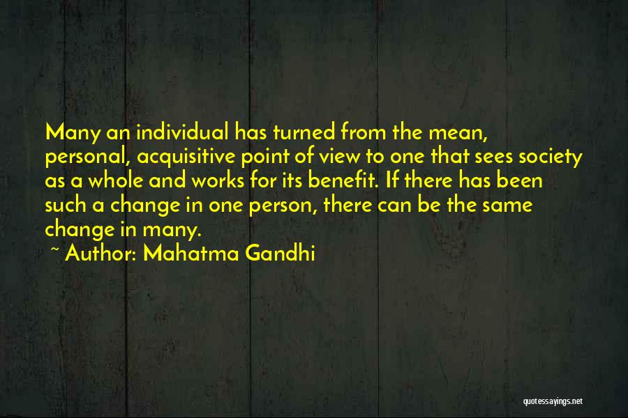 Point Of View Quotes By Mahatma Gandhi