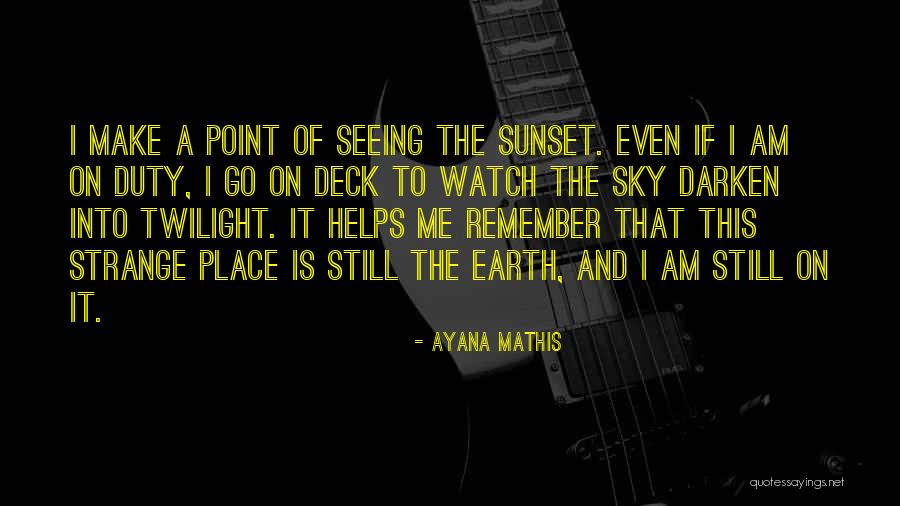 Point To The Sky Quotes By Ayana Mathis Point To The Sky Quotes By Ayana Mathis