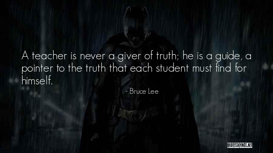 Pointer Pointer Quotes By Bruce Lee