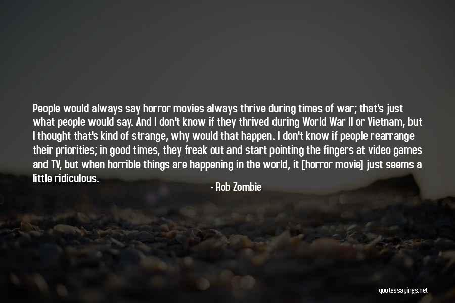 Pointing Fingers Quotes By Rob Zombie Pointing Fingers Quotes By Rob Zombie