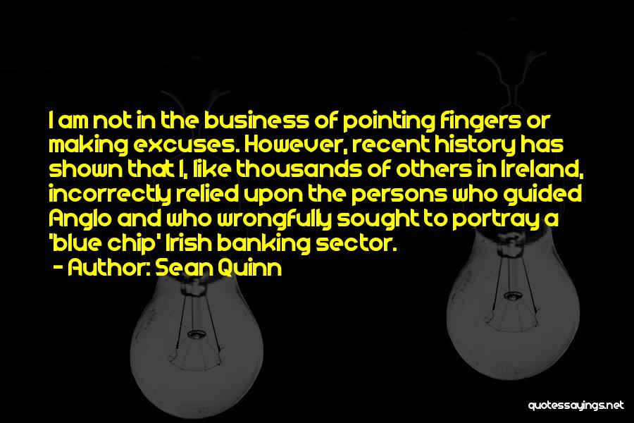 Pointing Fingers Quotes By Sean Quinn