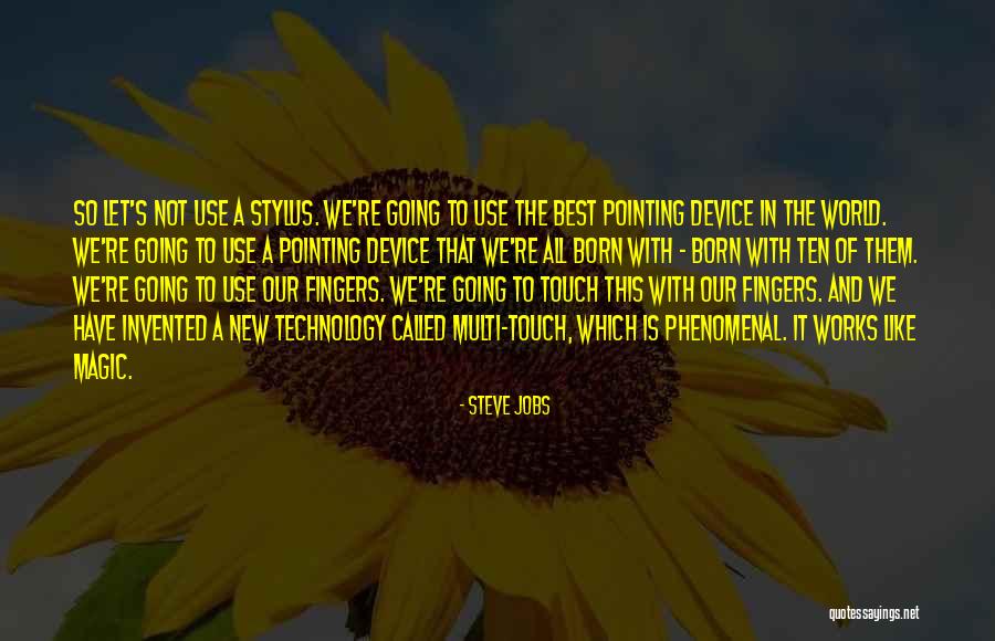 Pointing Fingers Quotes By Steve Jobs