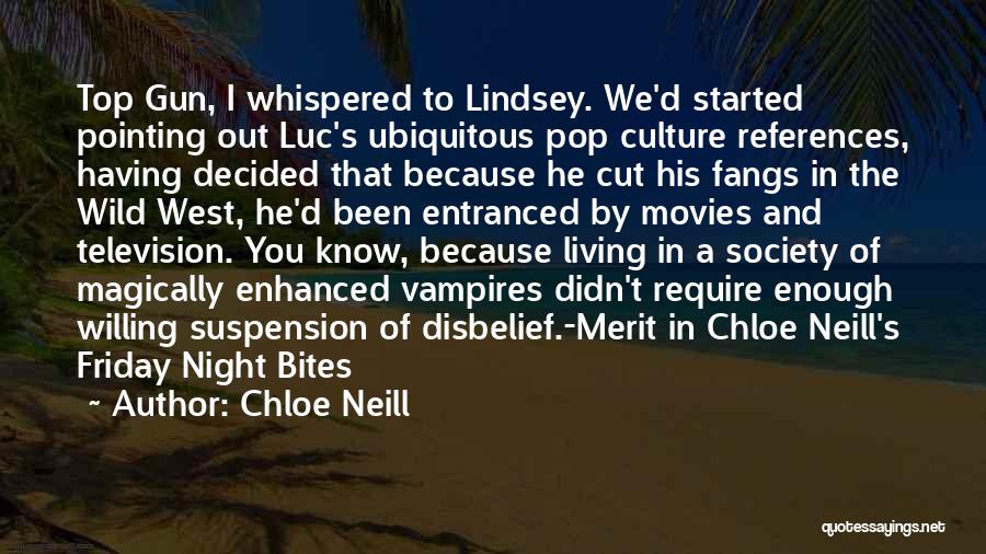 Pointing Gun Quotes By Chloe Neill