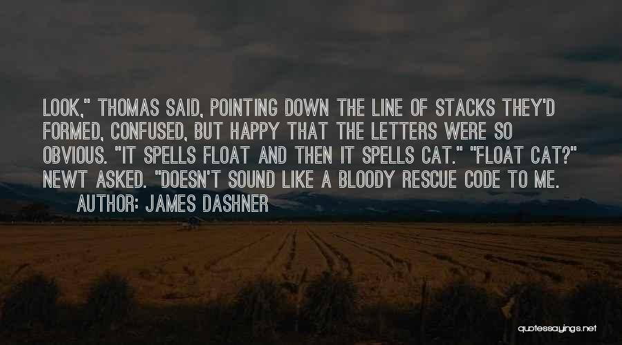 Pointing Out The Obvious Quotes By James Dashner