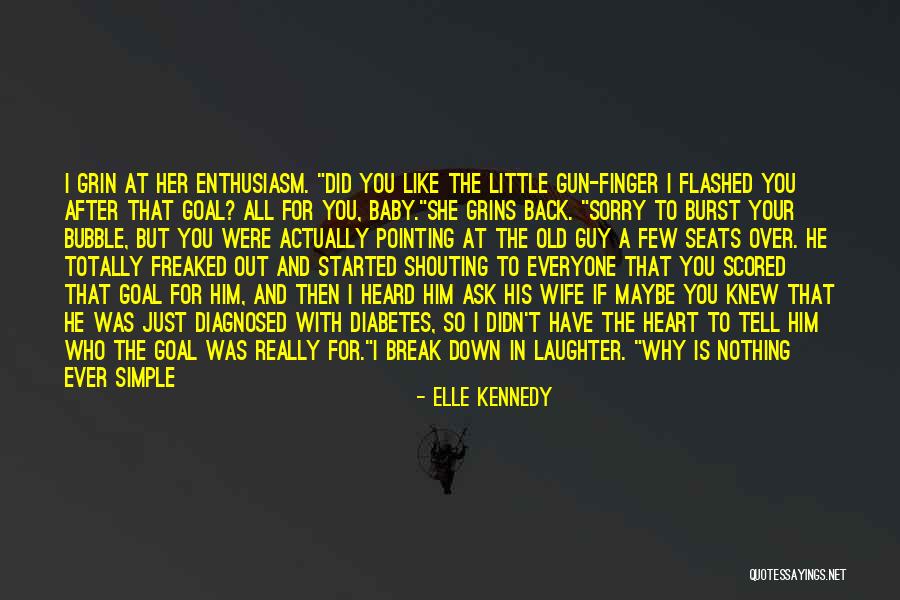 Pointing The Finger At Others Quotes By Elle Kennedy Pointing The Finger At Others Quotes By Elle Kennedy