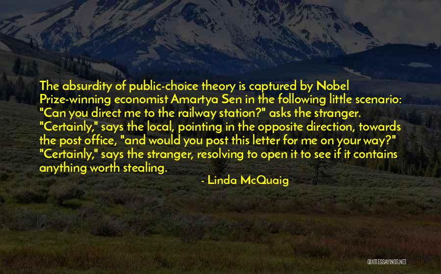 Pointing The Way Quotes By Linda McQuaig