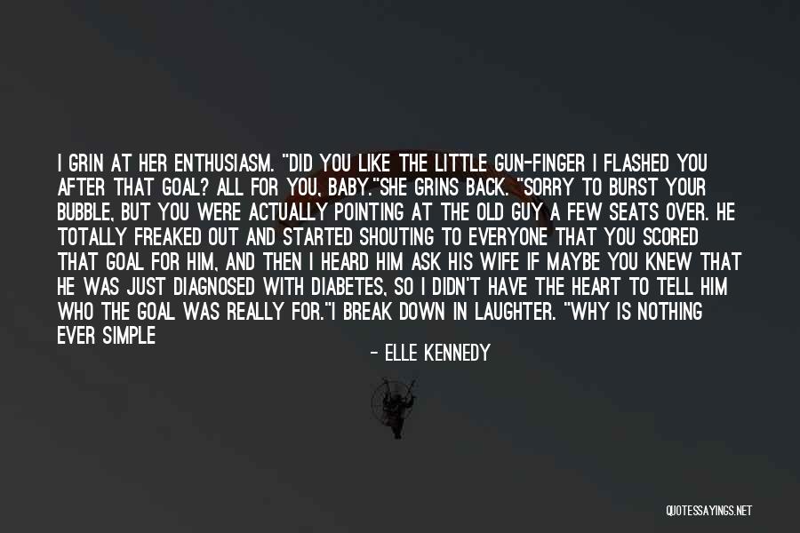 Pointing Your Finger At Others Quotes By Elle Kennedy Pointing Your Finger At Others Quotes By Elle Kennedy