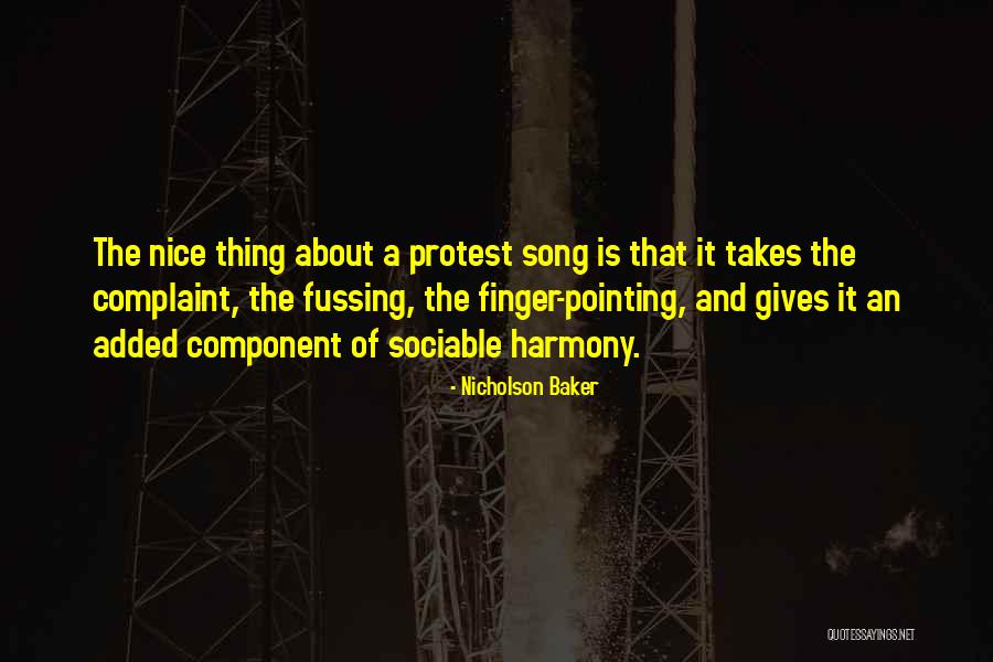 Pointing Your Finger At Others Quotes By Nicholson Baker Pointing Your Finger At Others Quotes By Nicholson Baker