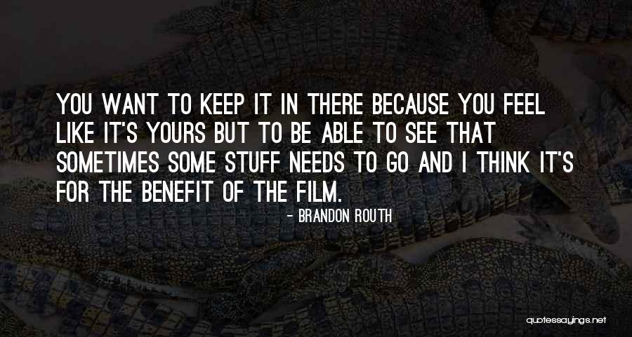 Pointlessly Large Quotes By Brandon Routh Pointlessly Large Quotes By Brandon Routh