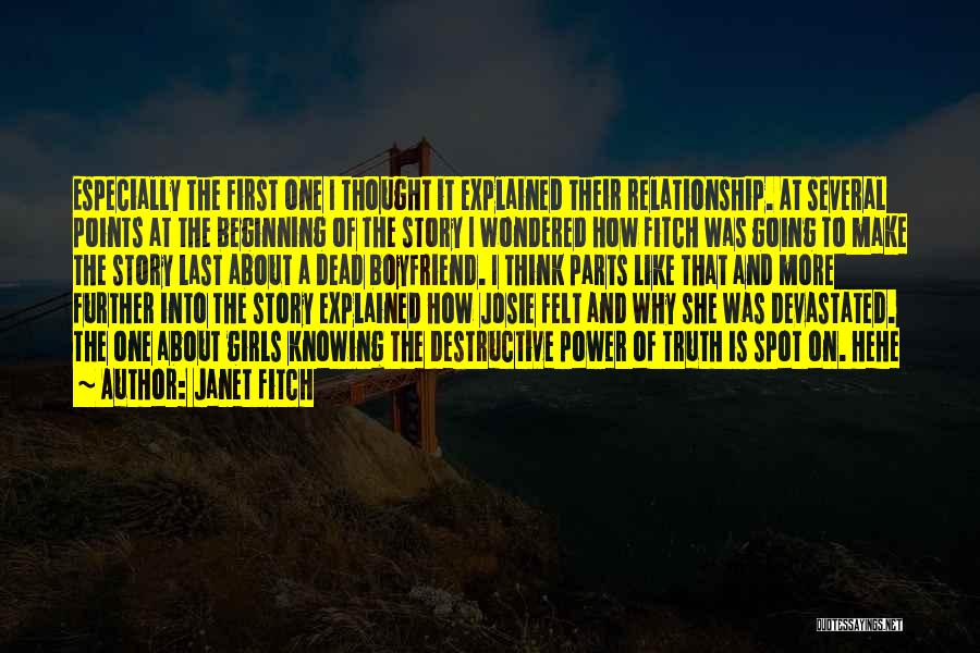 Points Of Power Quotes By Janet Fitch