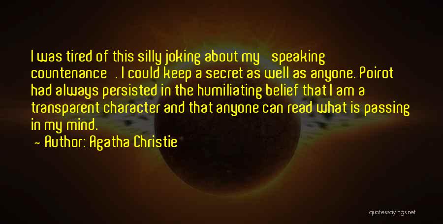 Poirot Quotes By Agatha Christie