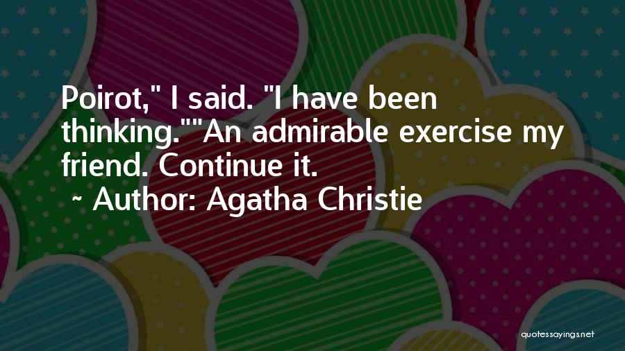 Poirot Quotes By Agatha Christie