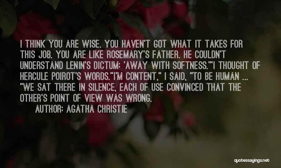 Poirot Quotes By Agatha Christie