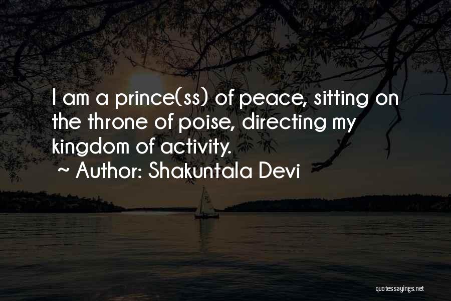 Poise Quotes By Shakuntala Devi