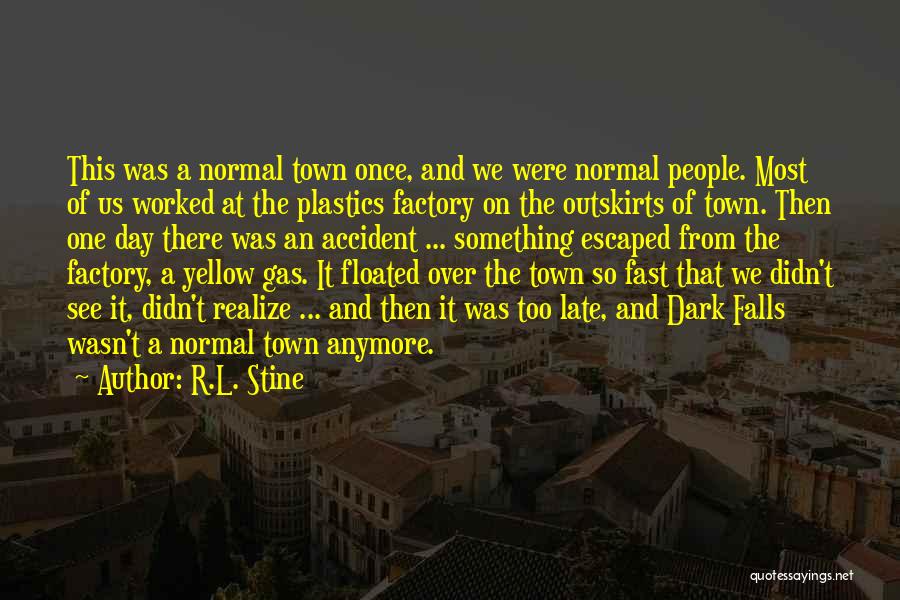 Poison Gas Quotes By R.L. Stine