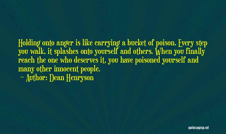 Poison Love Quotes By Dean Henryson