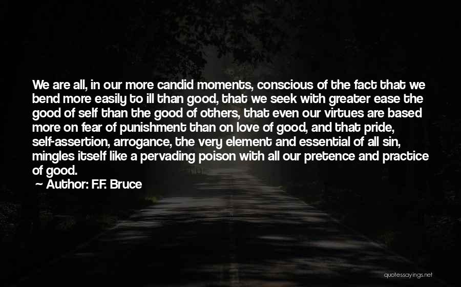 Poison Love Quotes By F.F. Bruce