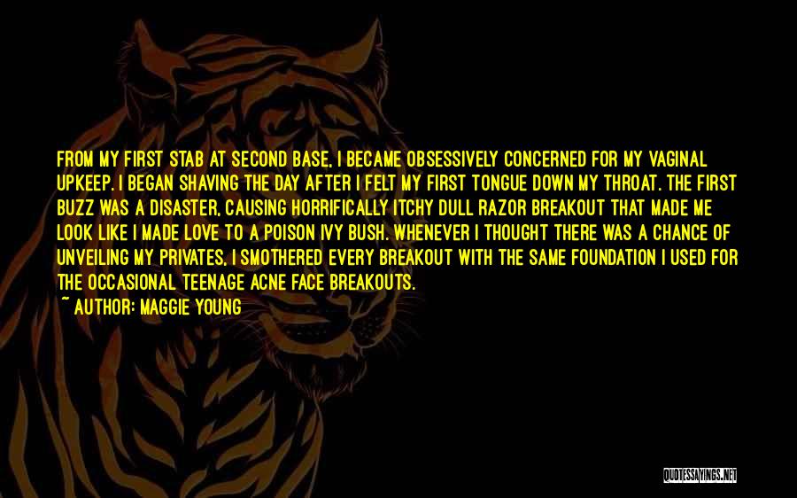 Poison Love Quotes By Maggie Young
