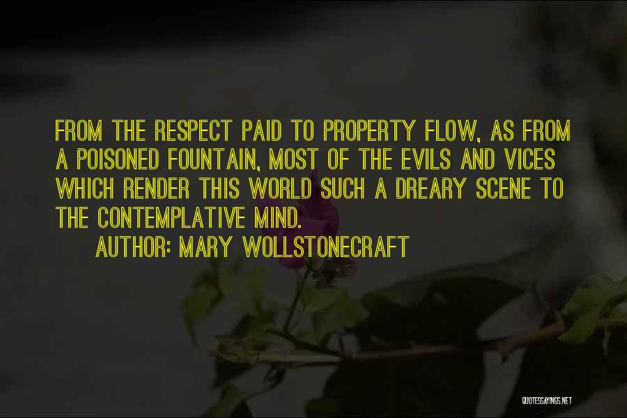 Poisoned Mind Quotes By Mary Wollstonecraft