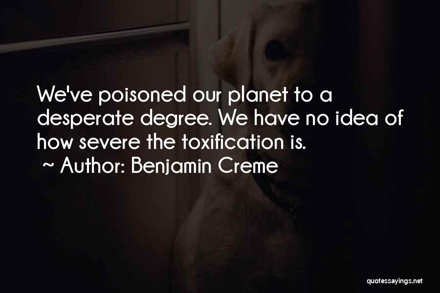 Poisoned Quotes By Benjamin Creme