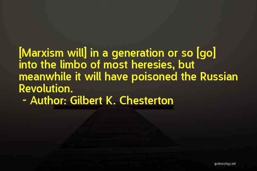 Poisoned Quotes By Gilbert K. Chesterton