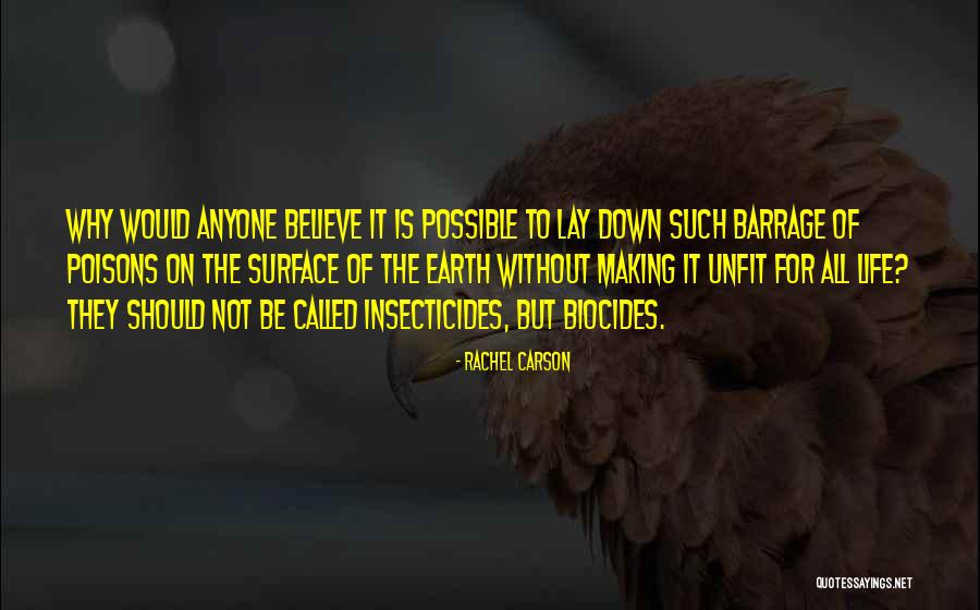 Poisons Quotes By Rachel Carson