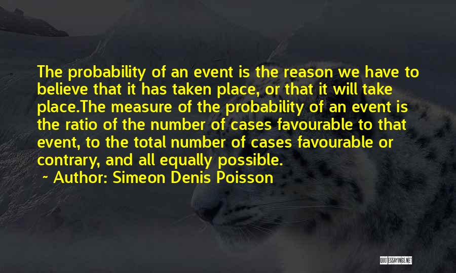 Poisson D'avril Quotes By Simeon Denis Poisson