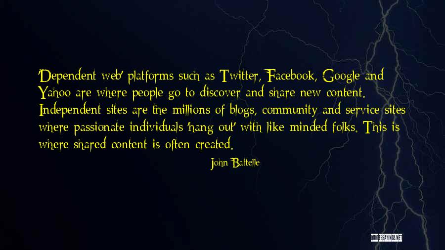 Pokanoket Nation Quotes By John Battelle Pokanoket Nation Quotes By John Battelle