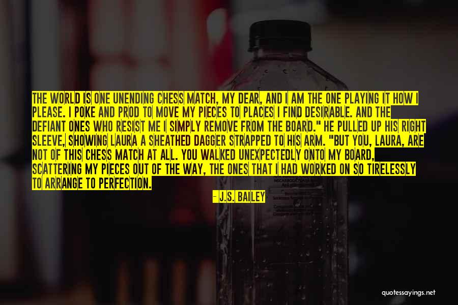 Poke Me Quotes By J.S. Bailey Poke Me Quotes By J.S. Bailey