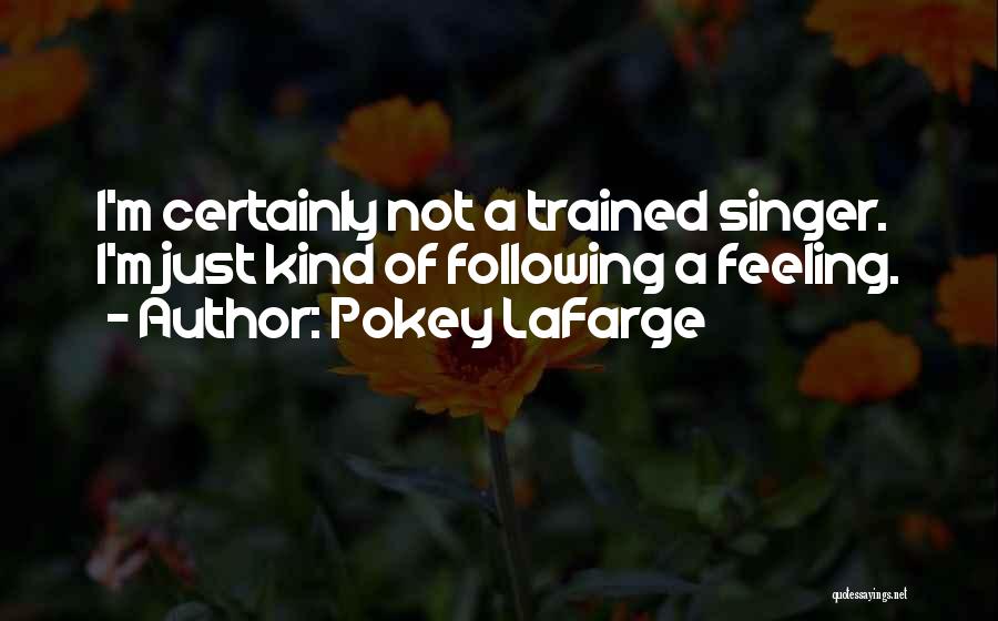 Pokey Quotes By Pokey LaFarge