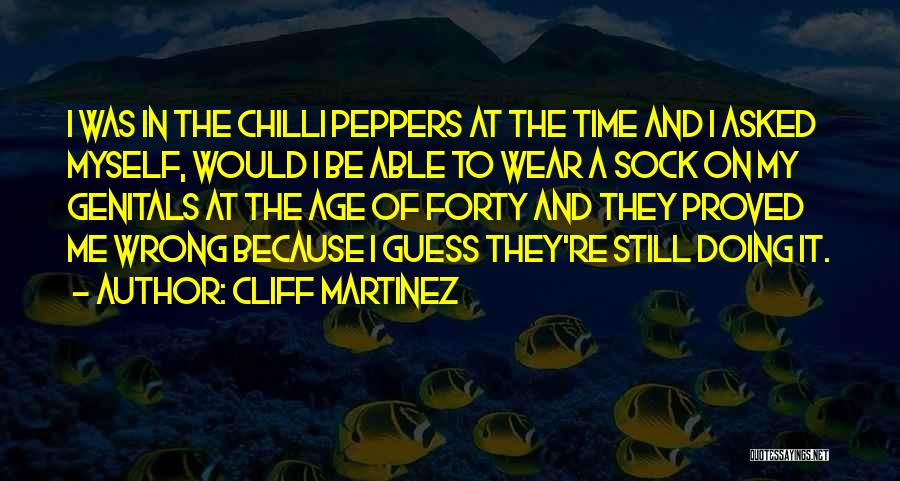 Pokreni Biznis Quotes By Cliff Martinez