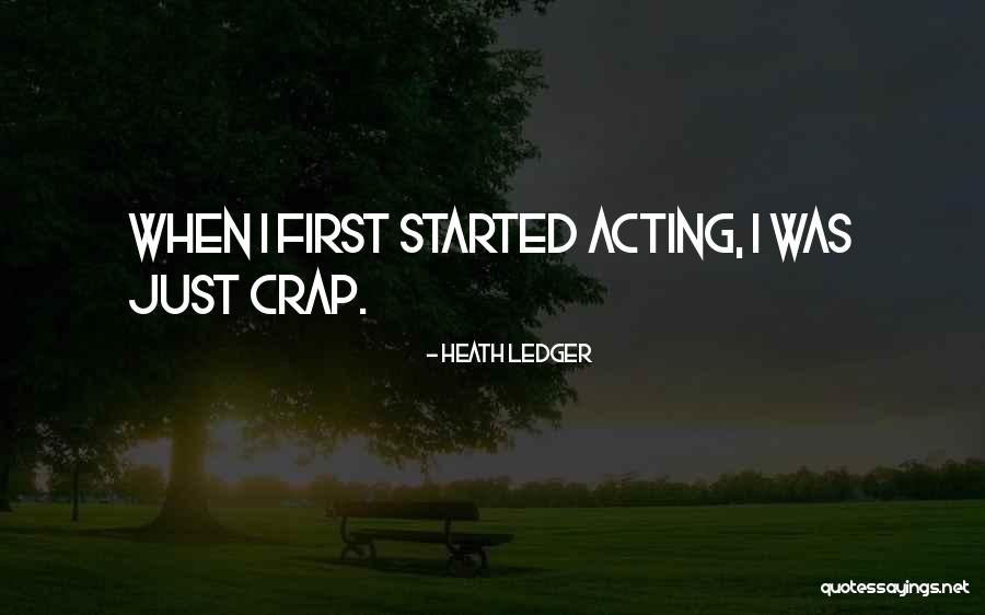 Polaca Vs Zhang Quotes By Heath Ledger